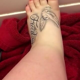 Foot Fétis Fiatal Szép Nagy Nők csinál szexi láb lábát! meg kell nézni!